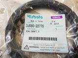 3J080-22770 kubota shaft seal replaced by 3J036-25970