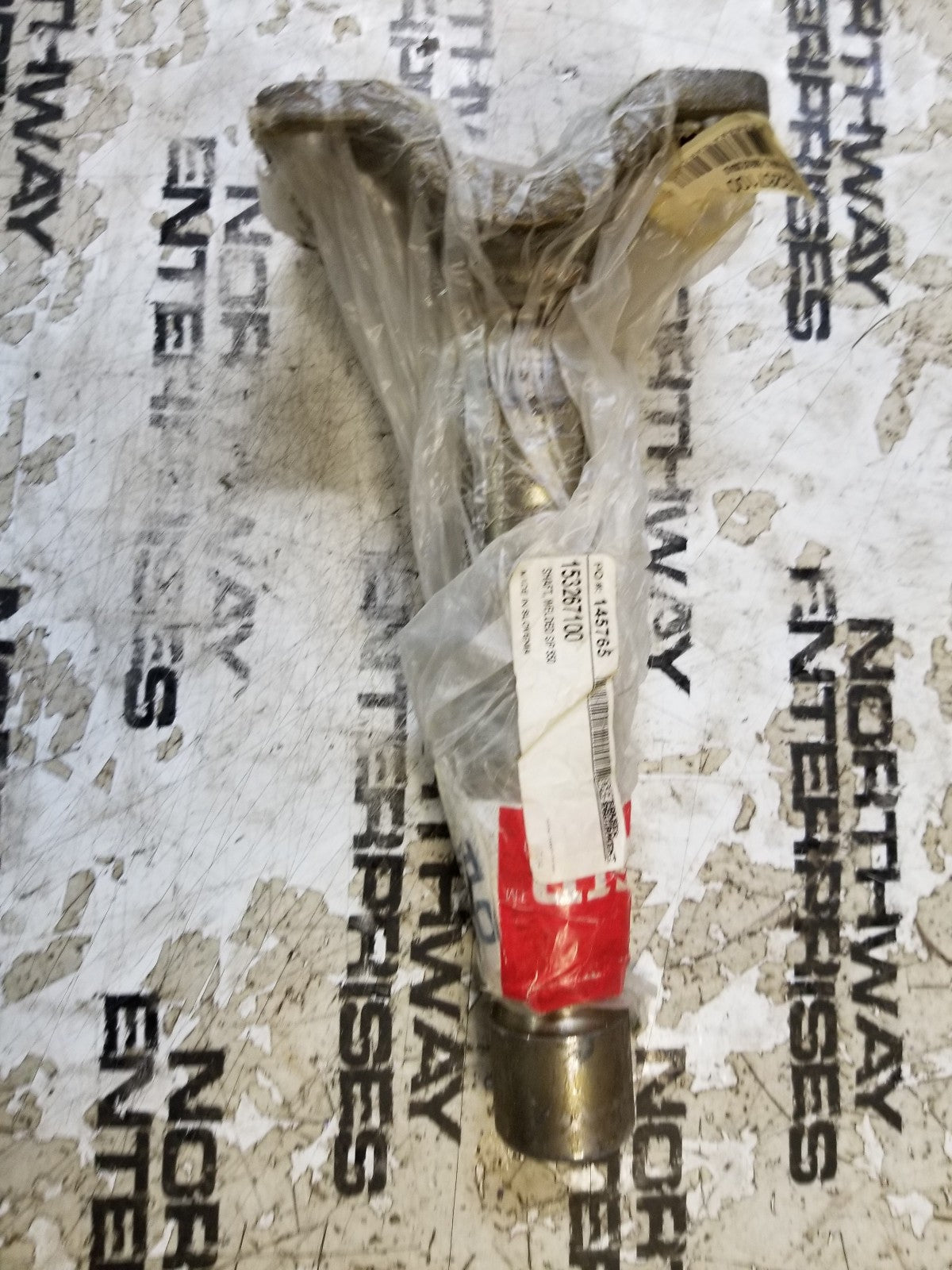 153267100 SHAFT BRABER EQUIPMENT