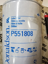 P551808 Donaldson Lube Filter, Spin On Full Flow (Replaces 4587260, 1R1808)