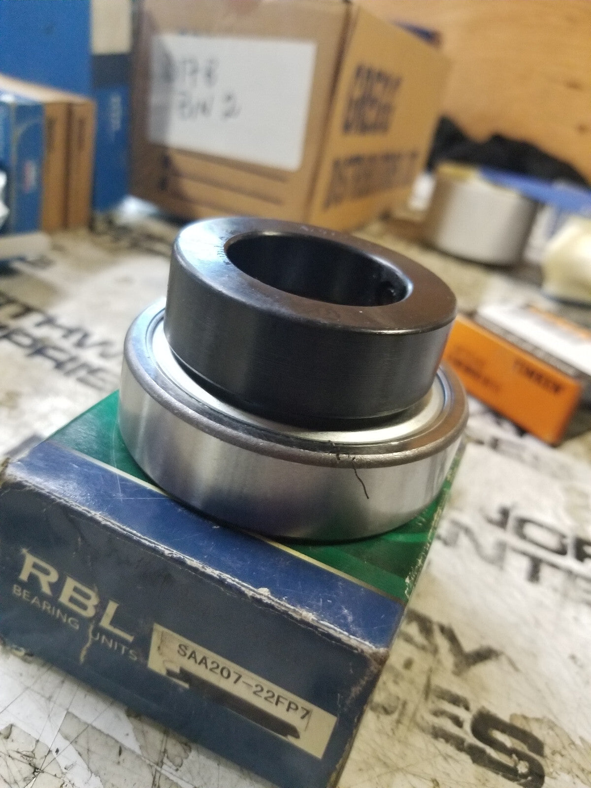 SAA207-22FP7 RBL BEARING INSERT