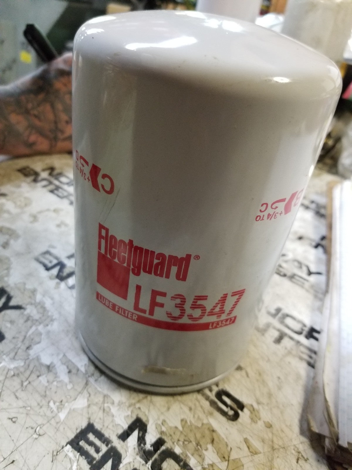 LF3547 FLEETFUARD LUBE OIL FILTER