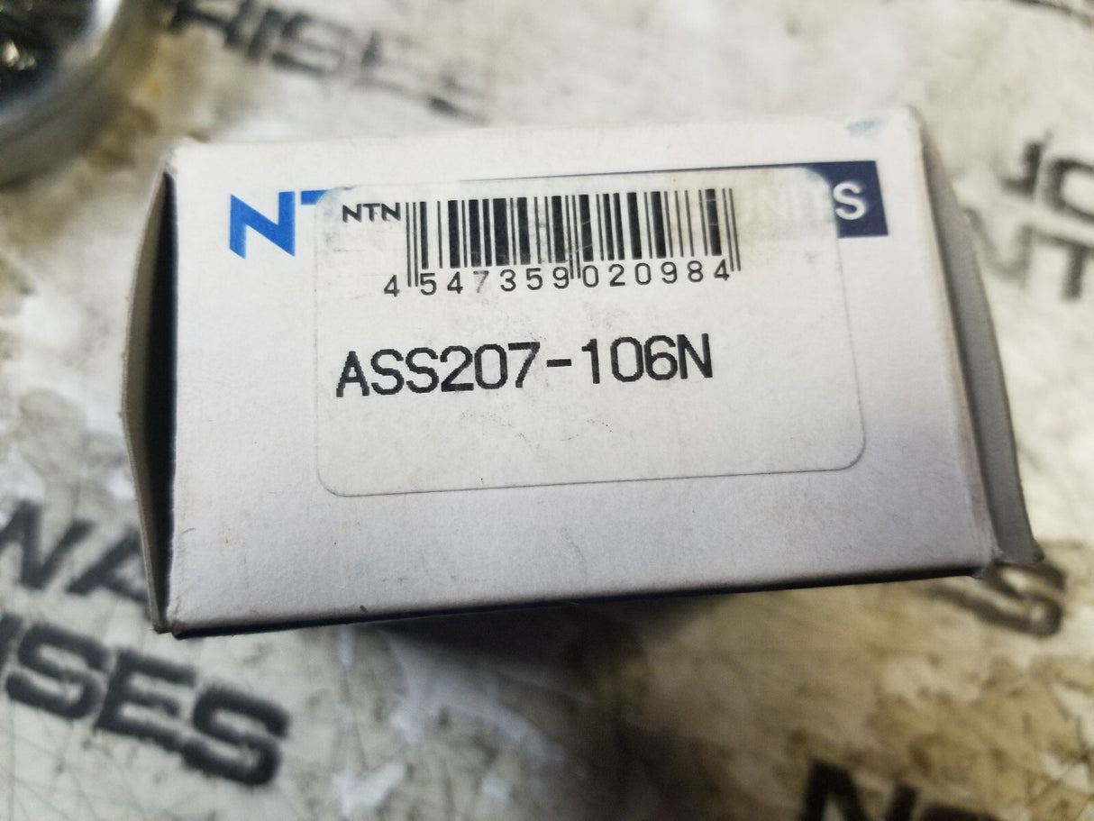 NTN Japan ASS207-106N 1-3/8" Insert Bearing Set Screw Lock 2.8346" OD