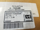 A-735034M1 NEW WATER PUMP  SQUARE BOLT PATTERN