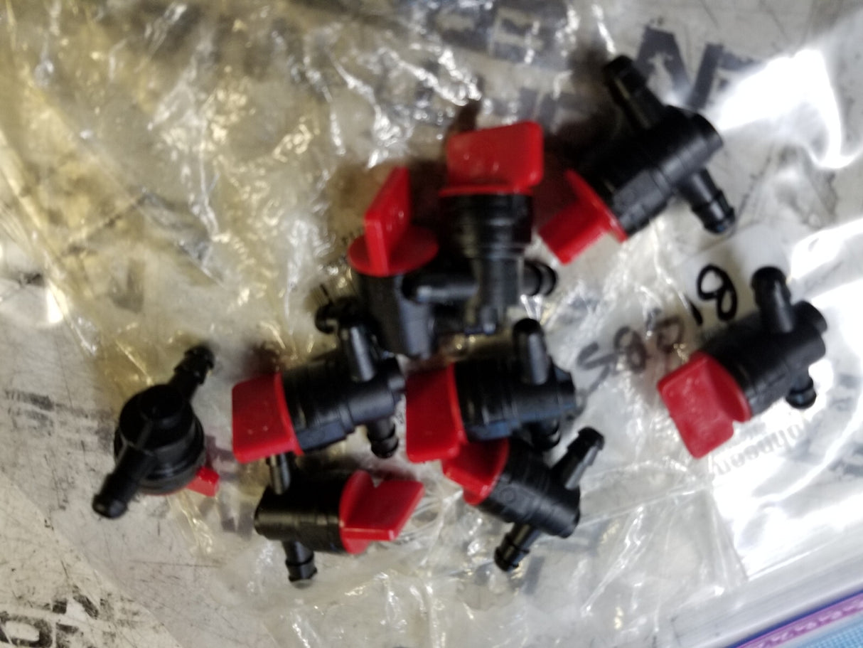 LOT OF 9PC - B1SB5841 FUEL SHUTOFF VALVE 1/4" In-Line
