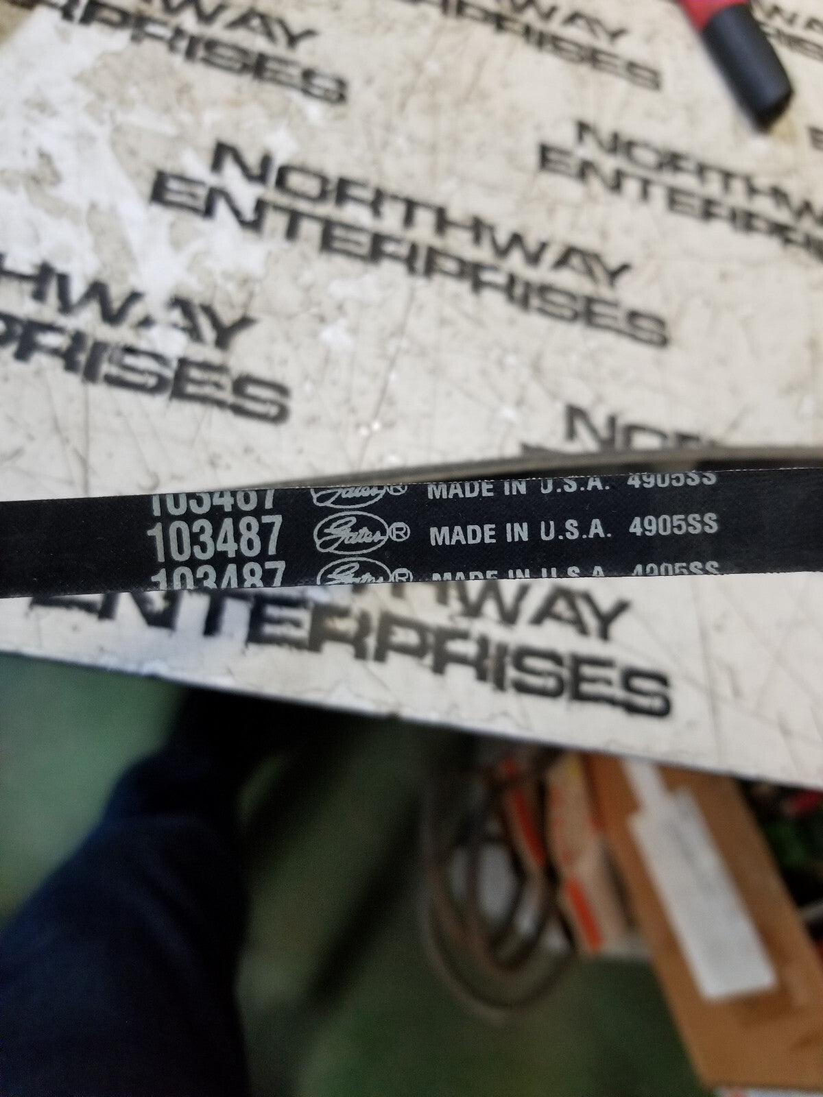 KUBOTA 7005001493 v-belt 70050-01493 103487 GATES