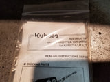 KUBOTAN K7561-99450 Engine hand Throttle Kit (RTV900) V4241