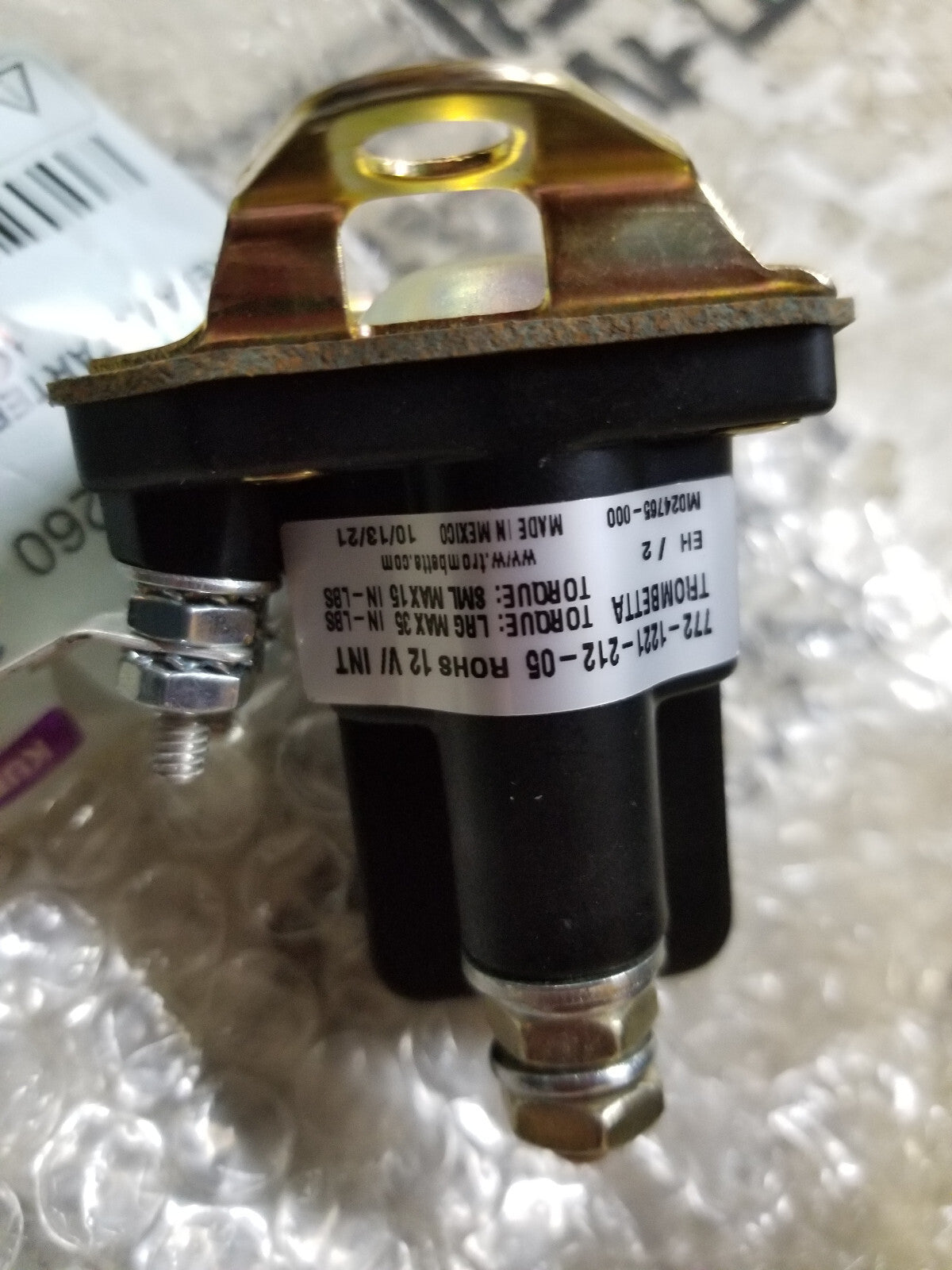 K3011-62260 KUBOTA STARTER SOLENOID
