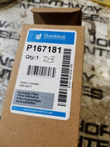 Donaldson Hydraulic Filter, Cartridge - P167181