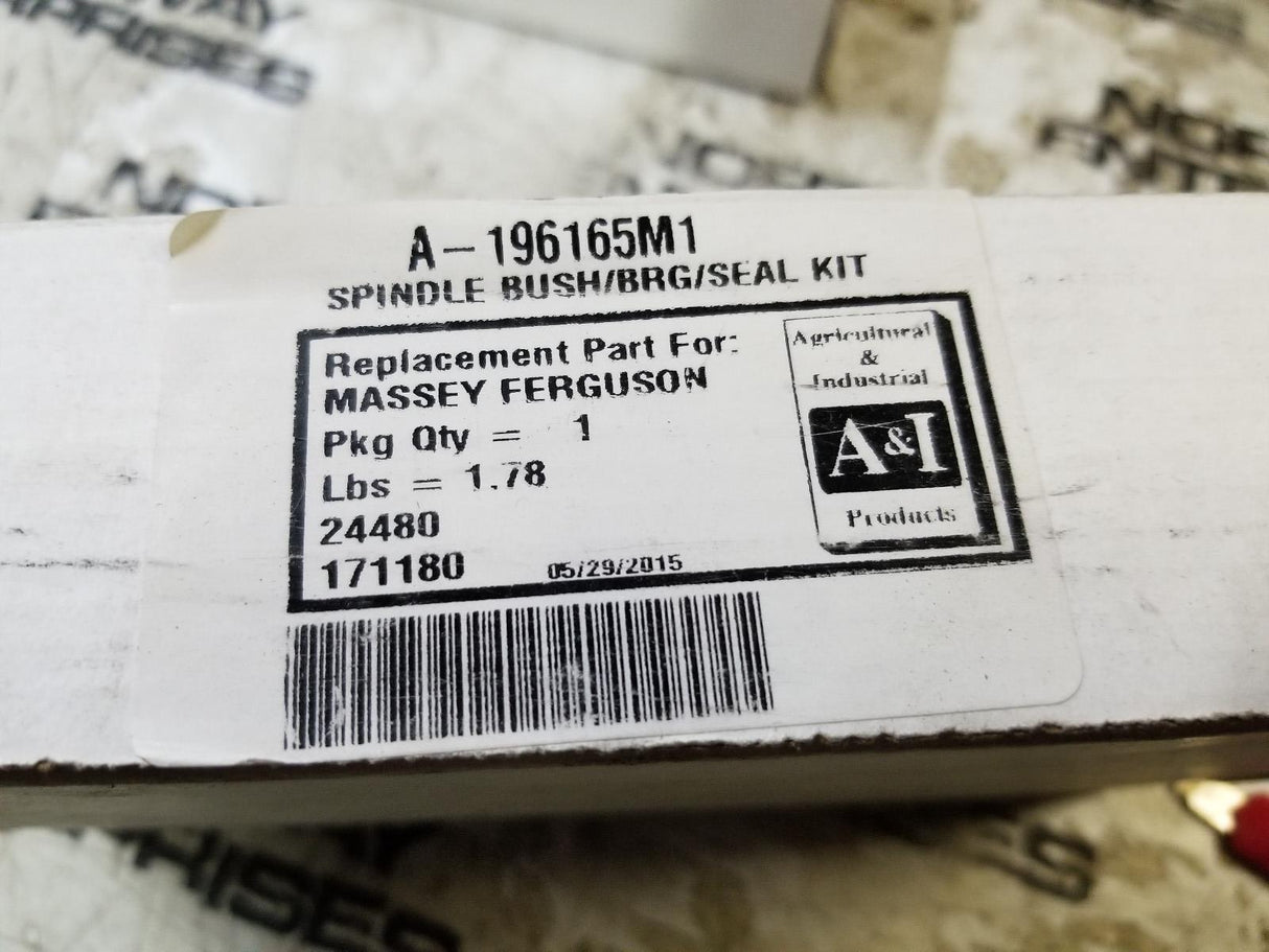 A&I A-196165M1 Kit, Spindle Bushing, Bearing & Seal Match 196165M1