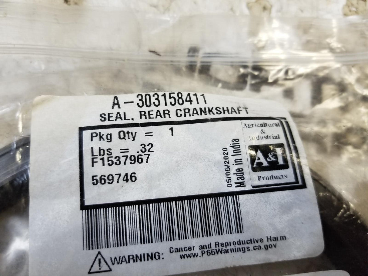 A&I A-303158411 303158411 REAR CRANKSHAFT SEAL