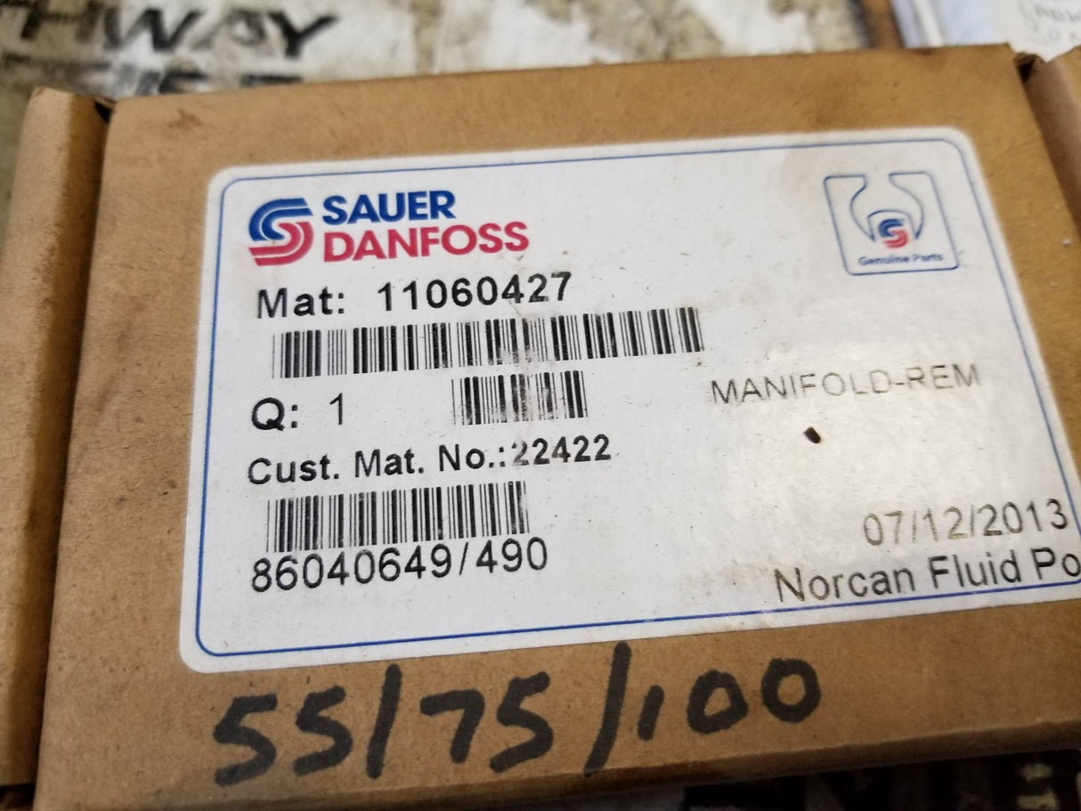Danfoss 11060427 Manifold Remote FilterDanfoss 11060427