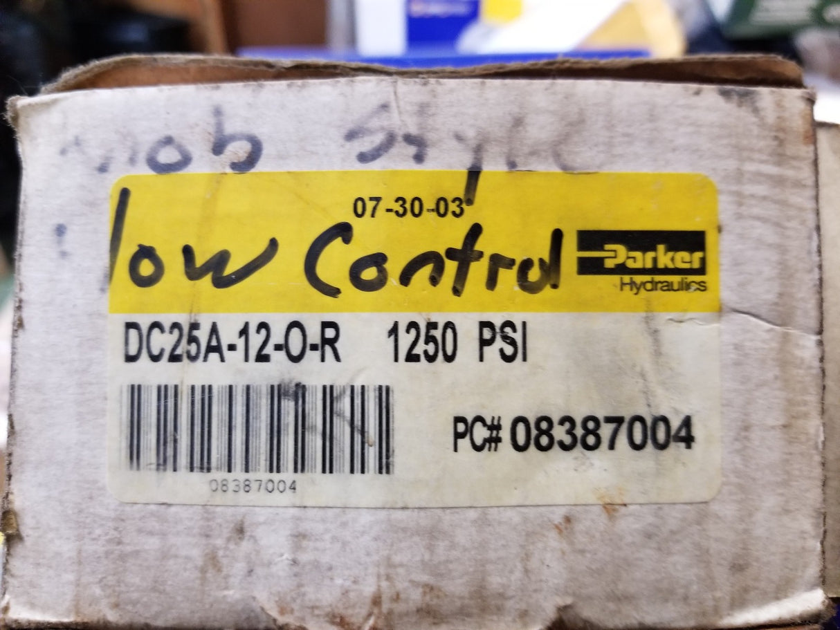 DC25A-12 FLOW CONTROL PARKER DC25A-12-O-R