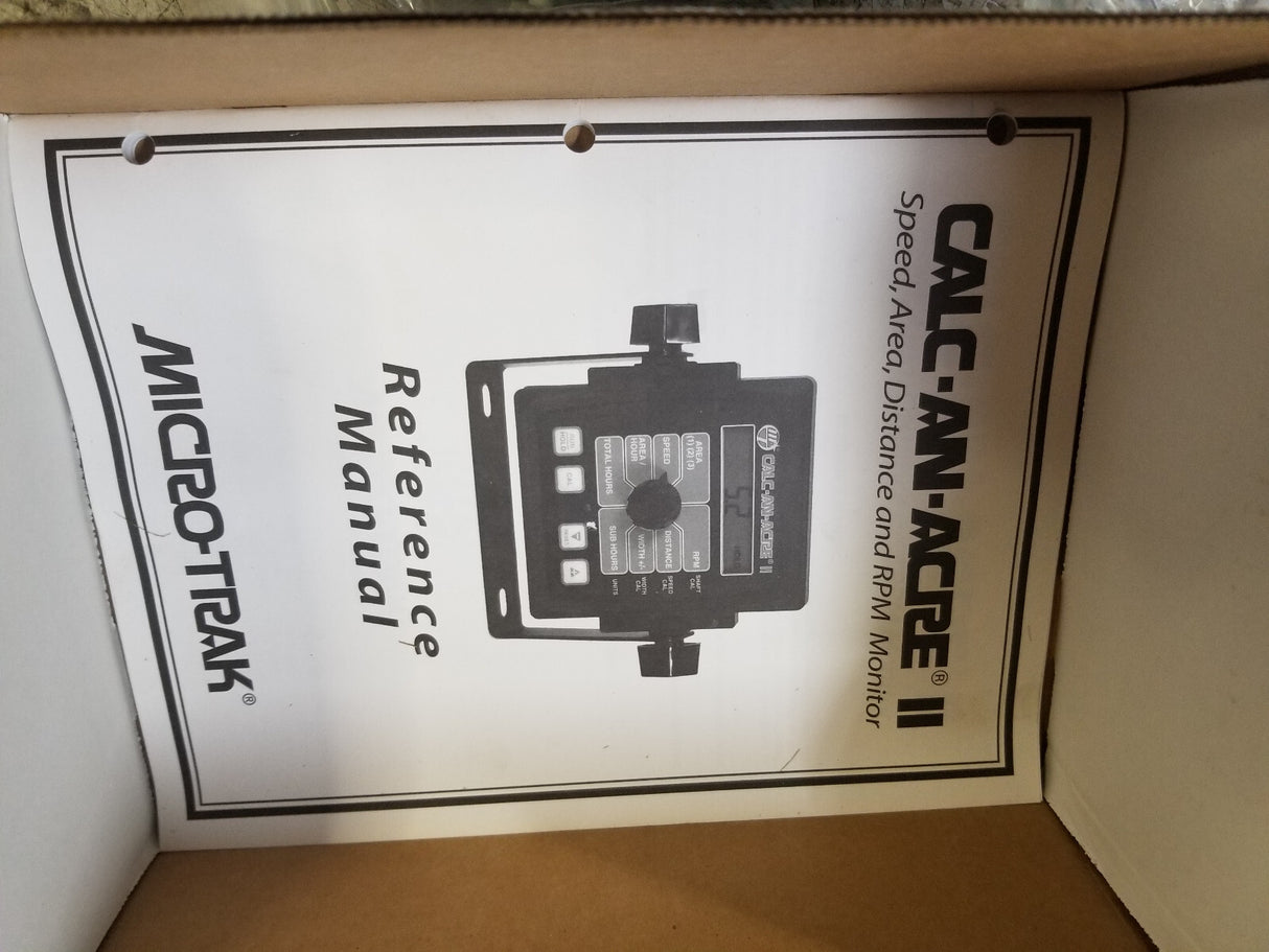 AN-AZPEII PN 01001 Calc-An-Acre II Kit w/Magnetic Wheel Sensor P01531 01531