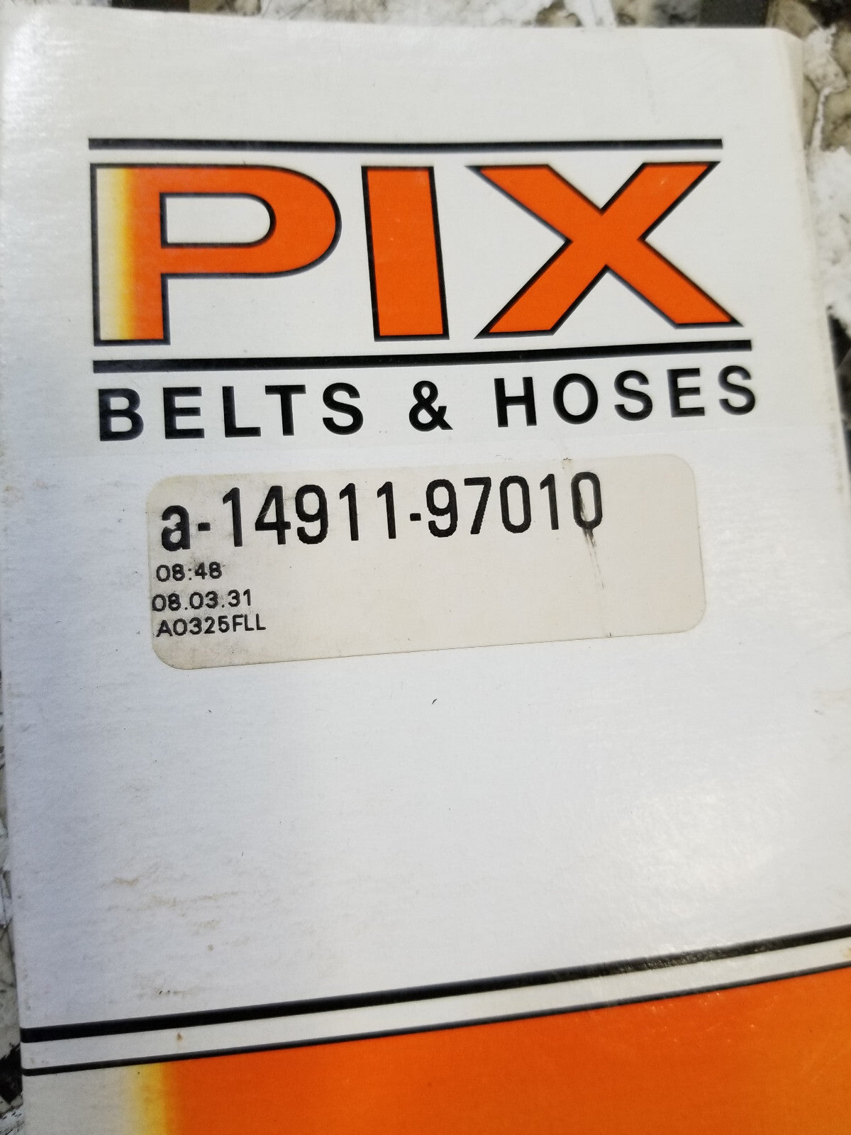 LOT OF 8PC - a-14911-97010 PIX BELT a1491197010