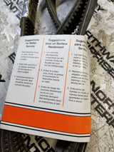 A-3VX670/03 12H3VX670 V- Belt, 3VX Cogged, 3/8 x 67in OC, 12 Band