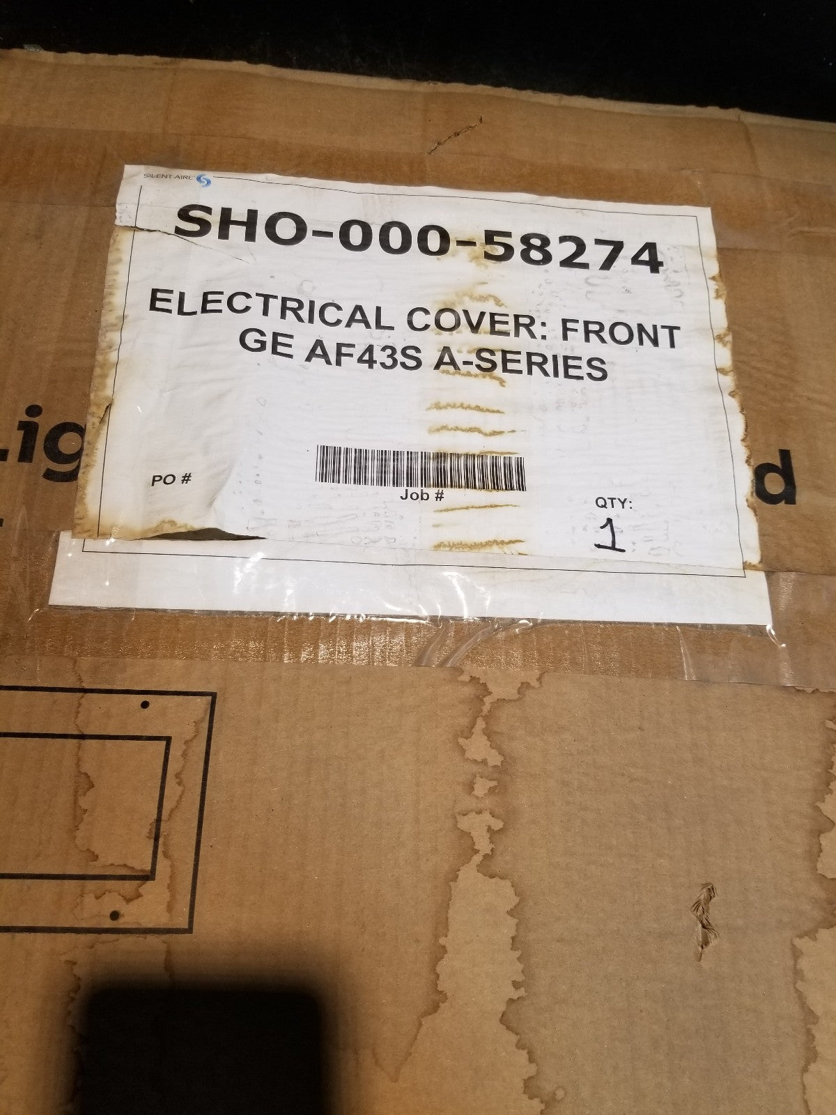 AF43S GE A-SERIES PANEL BOARD