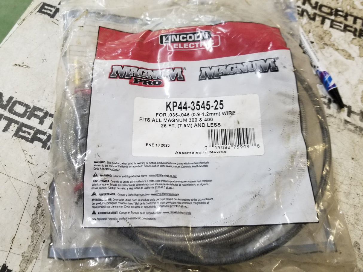 LINCOLN KP44-3345-25 .035-.045 WIRE FITS ALL MAGNUM 300 & 400 25FT AND LESS