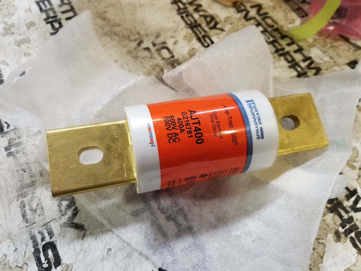 AJT400 TIME DELAY FUSE  MERSEN AMP-TRAP 2000 CLASS J FUSE