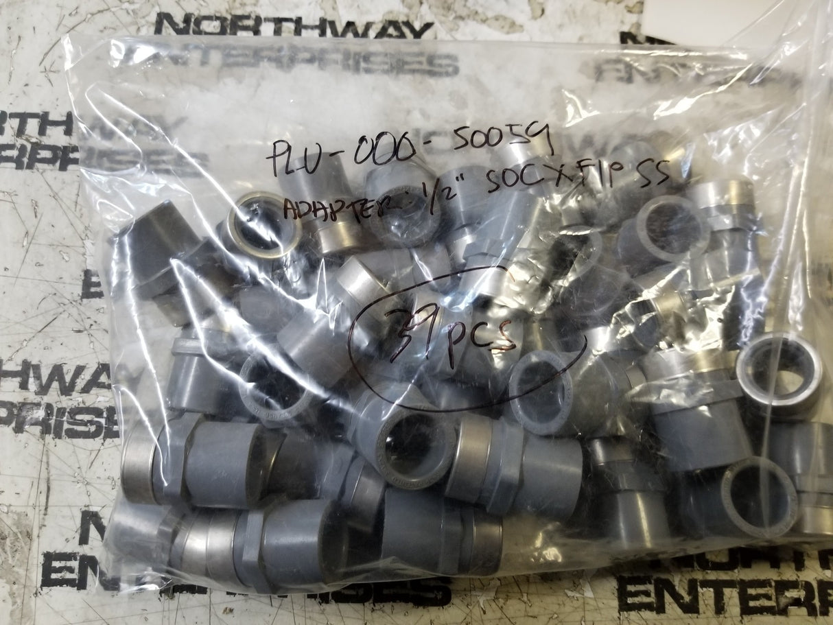 1 bag of 39pc -  1/2 CPVC FEM ADAPTER SOCXSSFPT SCH80