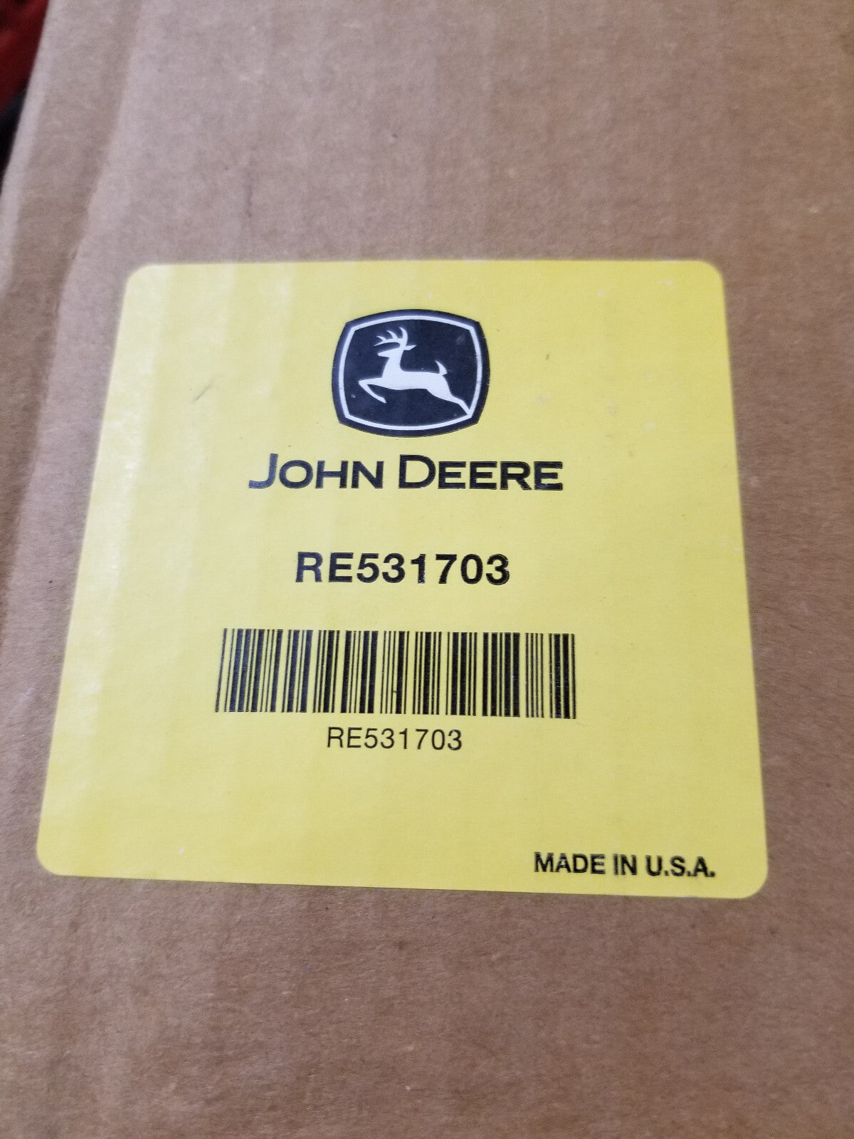 John Deere FUEL FILTER RE531703