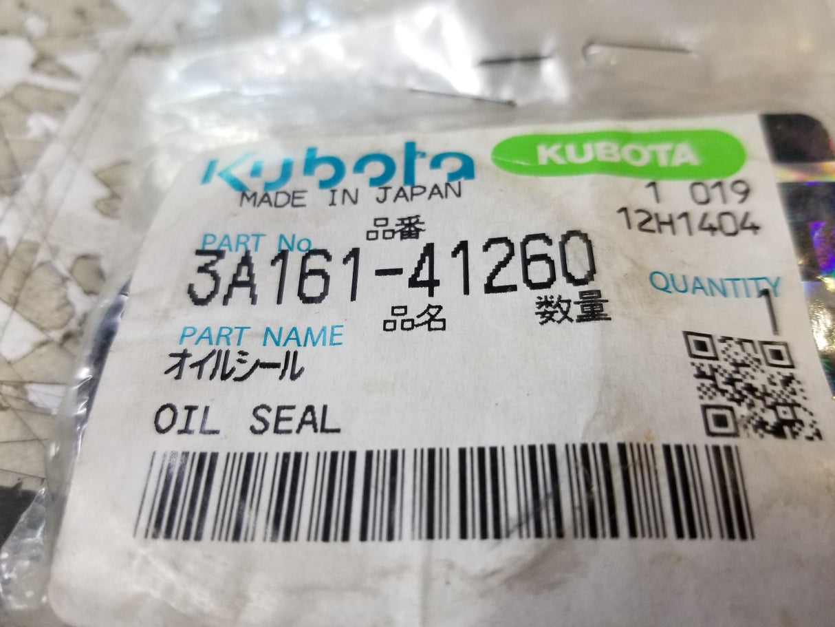 LOT OF 2PC - 3A161-41260 KUBOTA SEAL