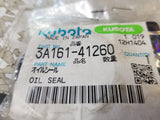 LOT OF 2PC - 3A161-41260 KUBOTA SEAL