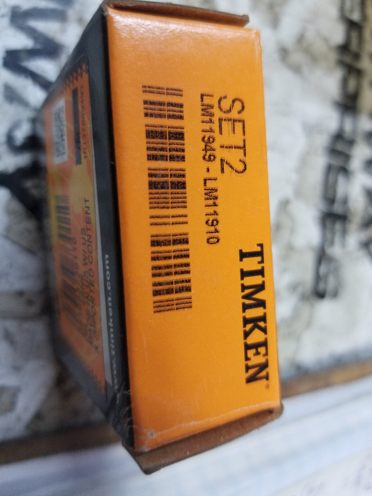 TIMKEN LM11910 TAPERED BEARING SET