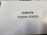 72000-03251 KUBOTA BLOCK HEATER CABLE  7200003251
