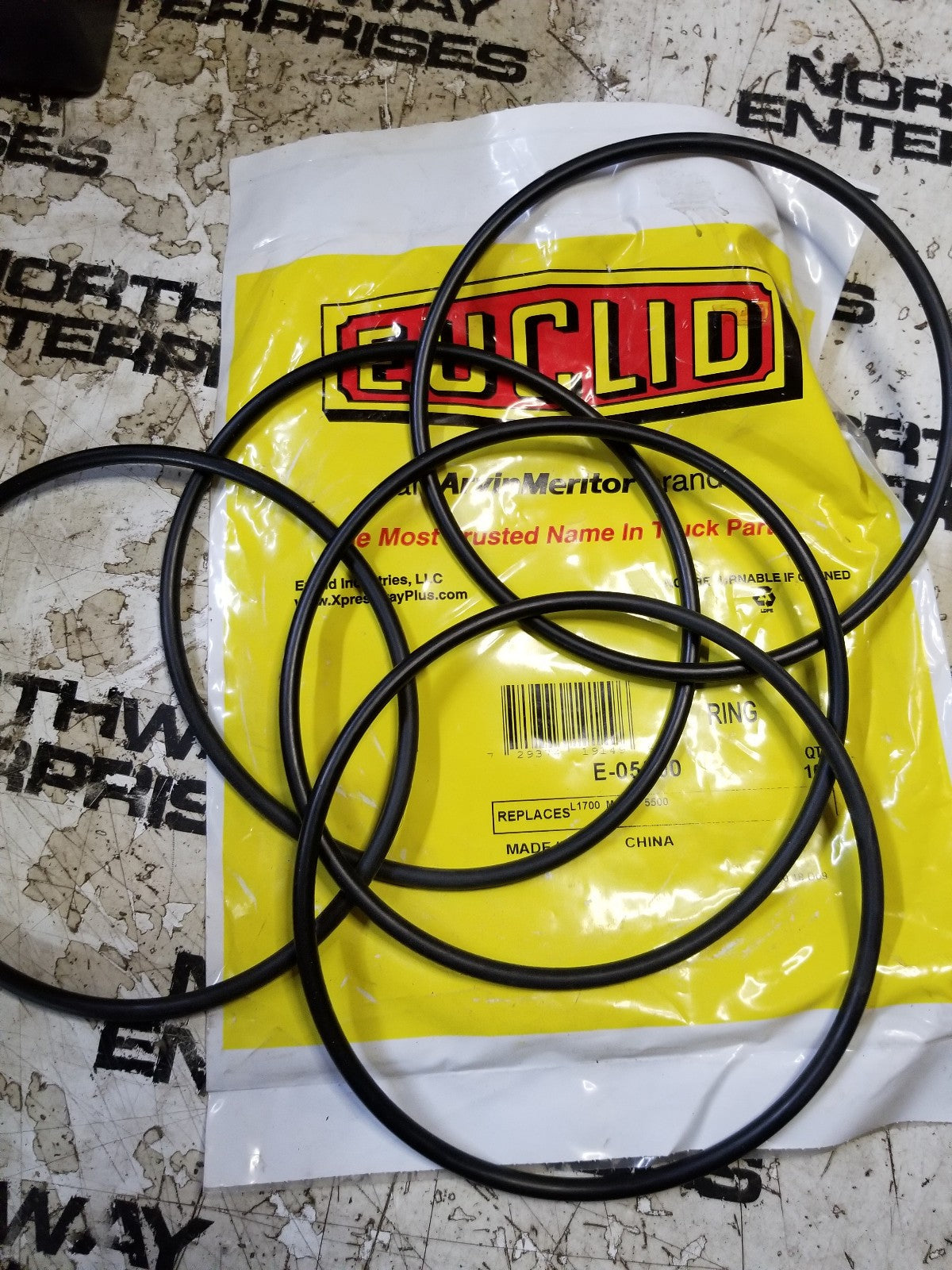 Euclid E-05500 - HYDRAULIC BRAKE - RING PACK OF 5 RINGS