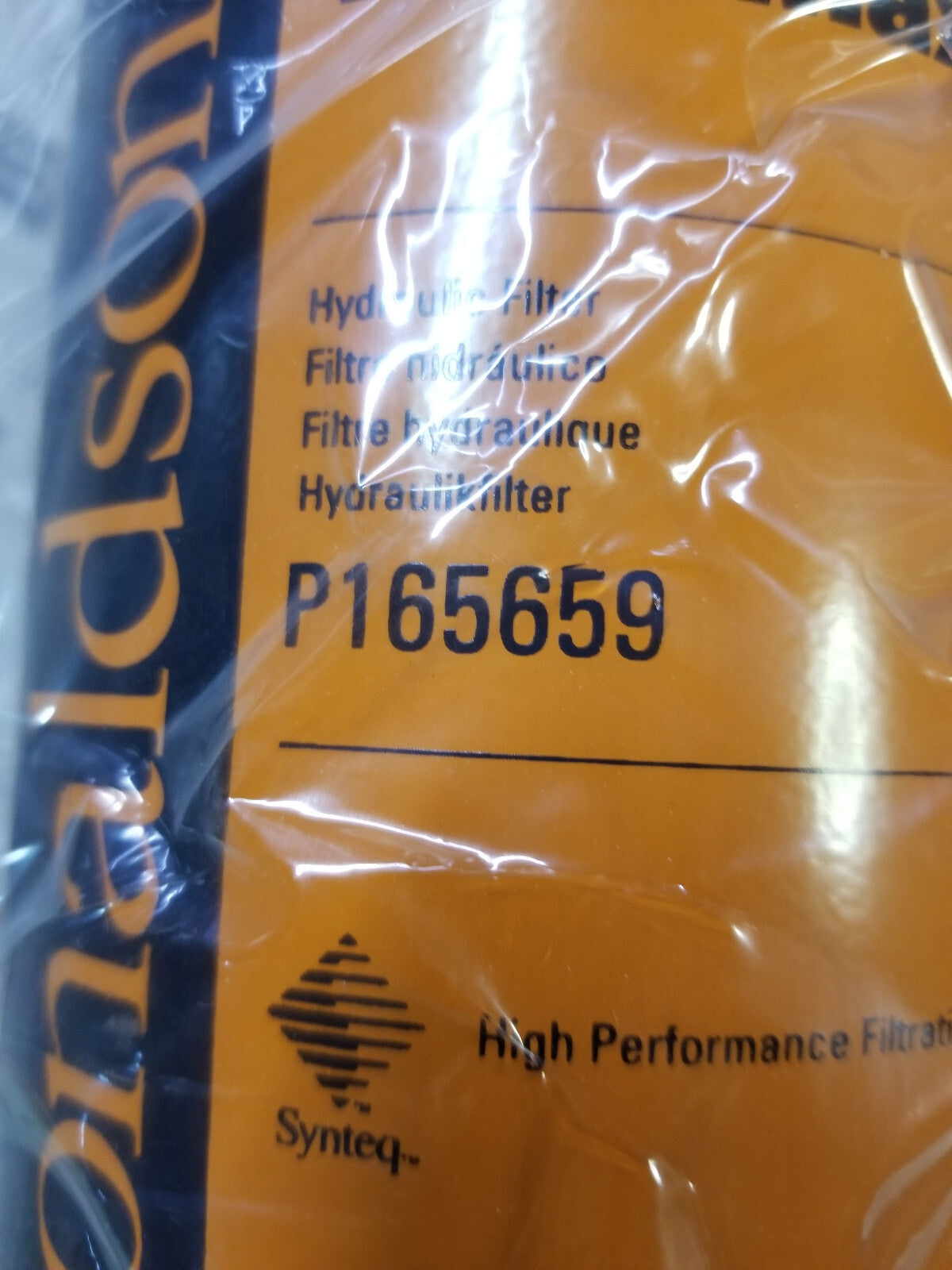 Donaldson Hydraulic Filter Spin-on Duramax- P165659
