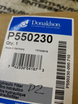 Donaldson Hydraulic Filter Spin-on- P550230