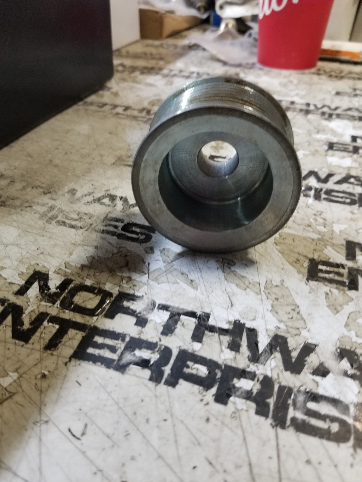 RE516489 JOHN DEERE ALTERNATOR PULLEY