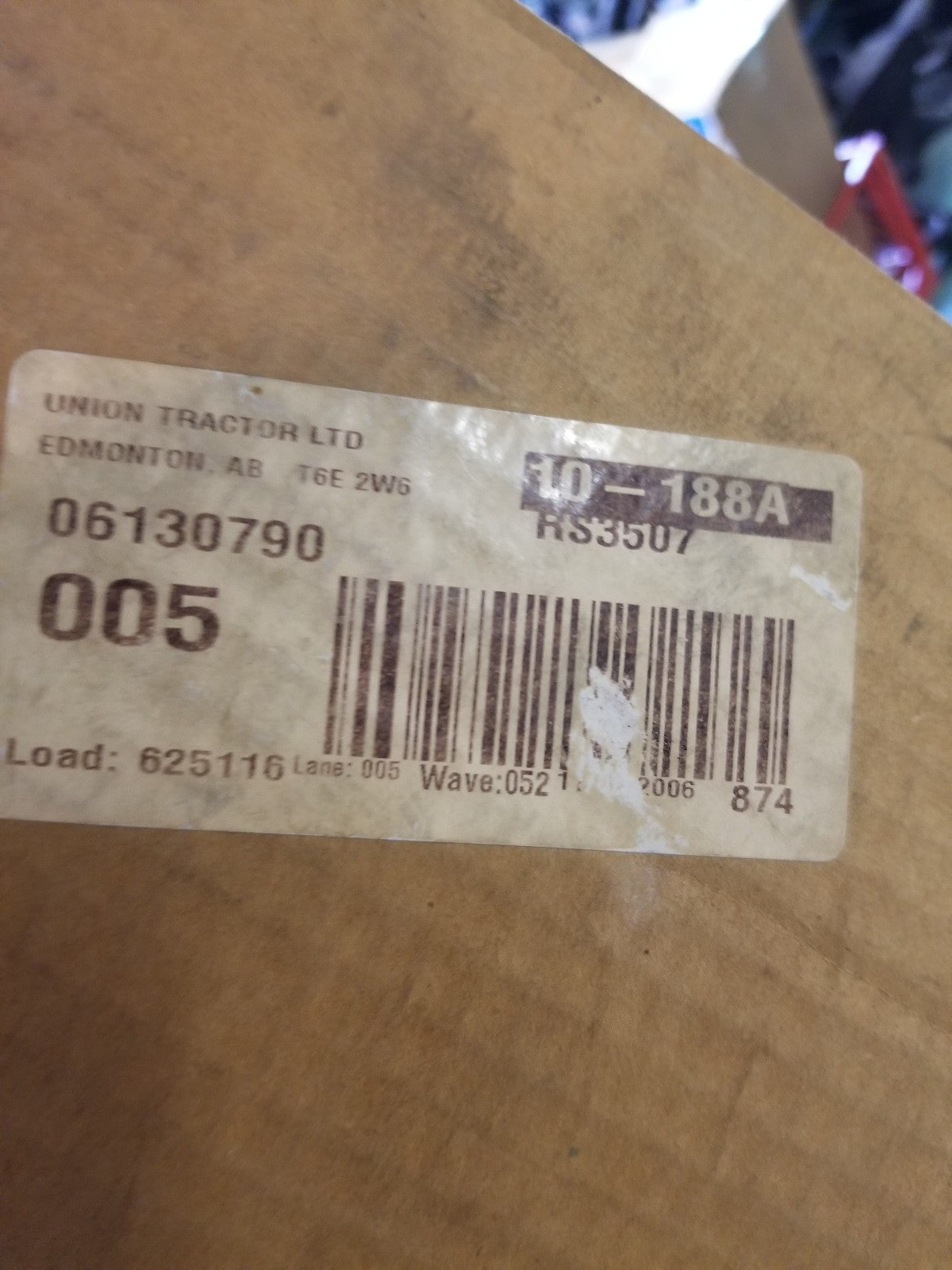 RS3507 BALDWIN AIR FILTER