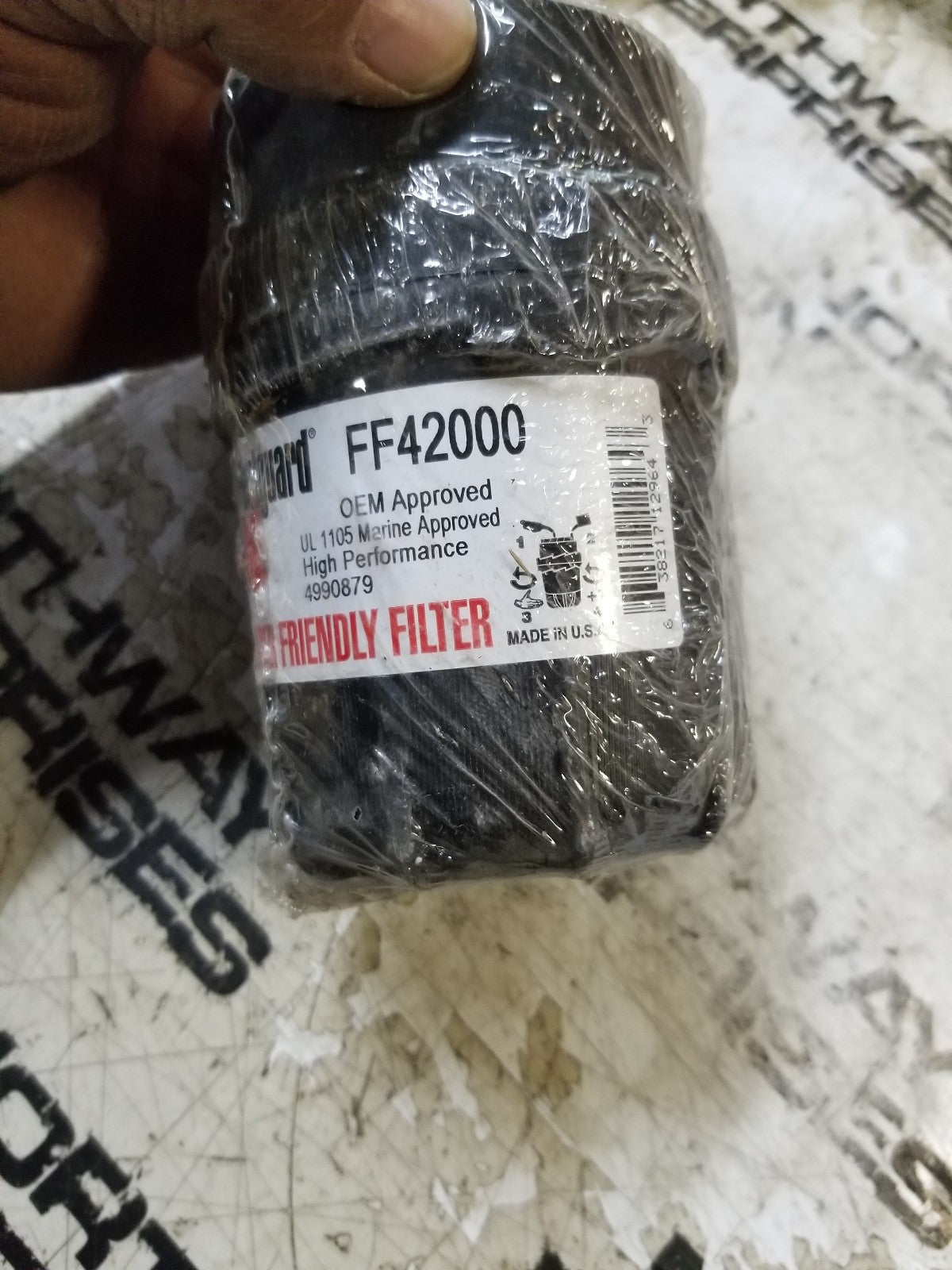 FF42000 CUMMINS FLEETGUARD FUEL FILTER CROSS TO 4990879 BF788 P550440