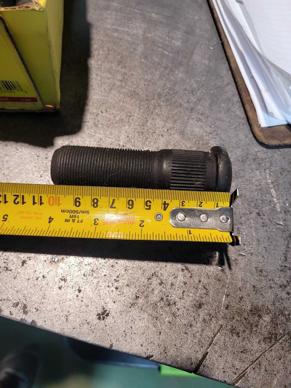 LOT OF 4 PC - E-8985-L EUCLID -1/8"-16 x 3.81 Inch Long | Left
