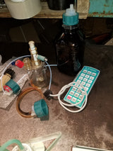 831 KF COULOMETER METROHM  Keypad 703 Ti Stand W/ MISC PARTS