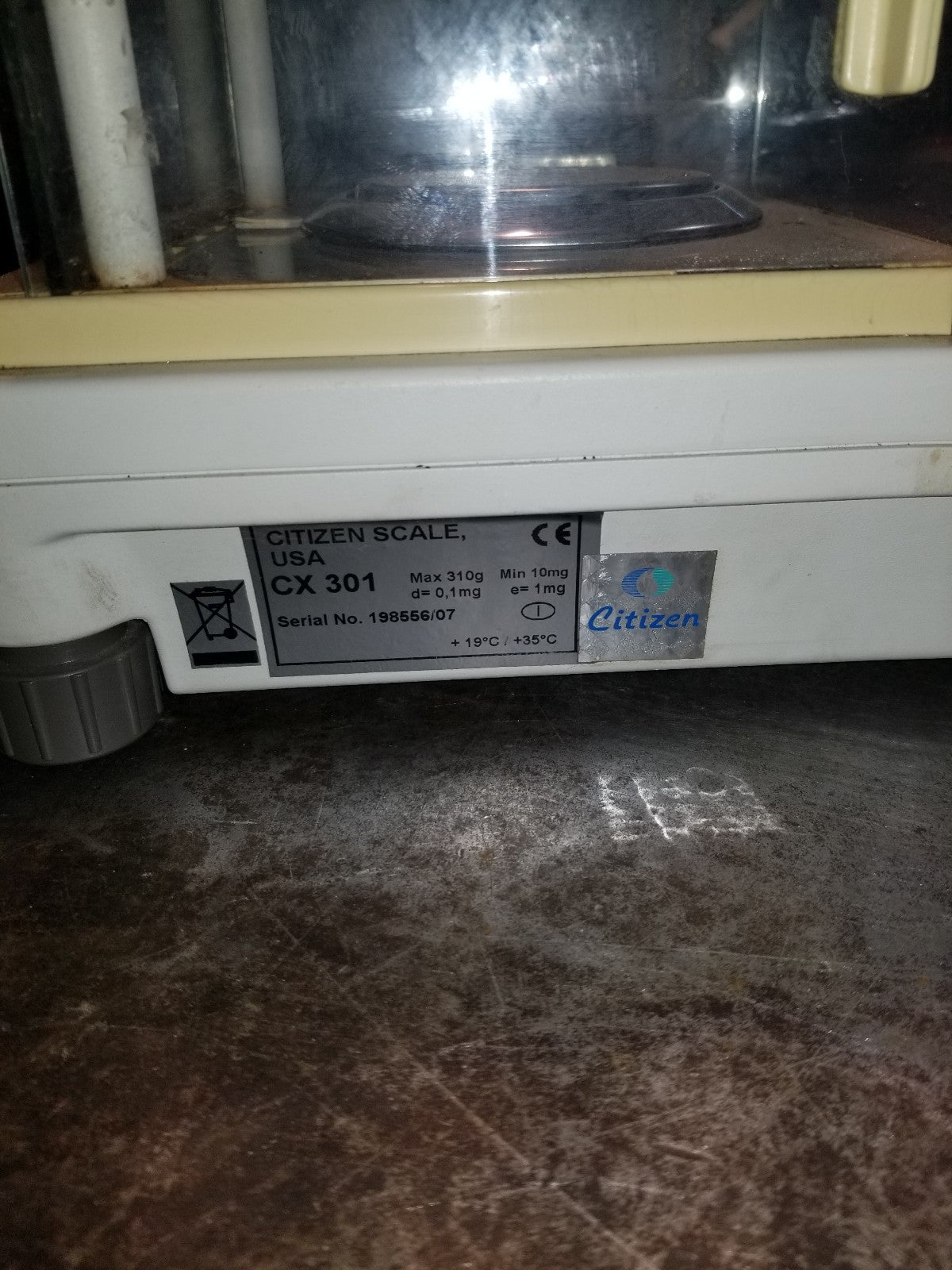Citizen Scale CX301, Max:310g Min:10mg Citizen Scale CX301