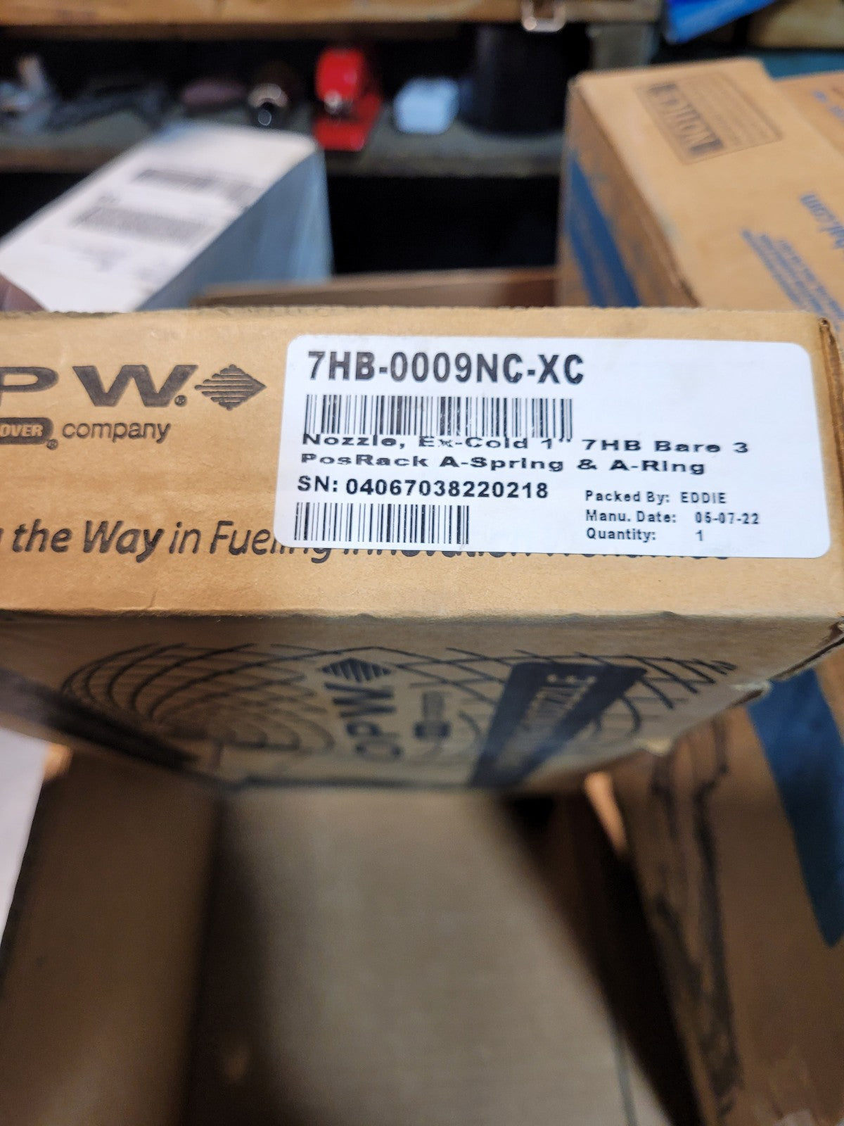OPW 7HB-0009NC-XC 1'' NPT New Extreme Cold Weather Diesel Nozzle w/ Clip