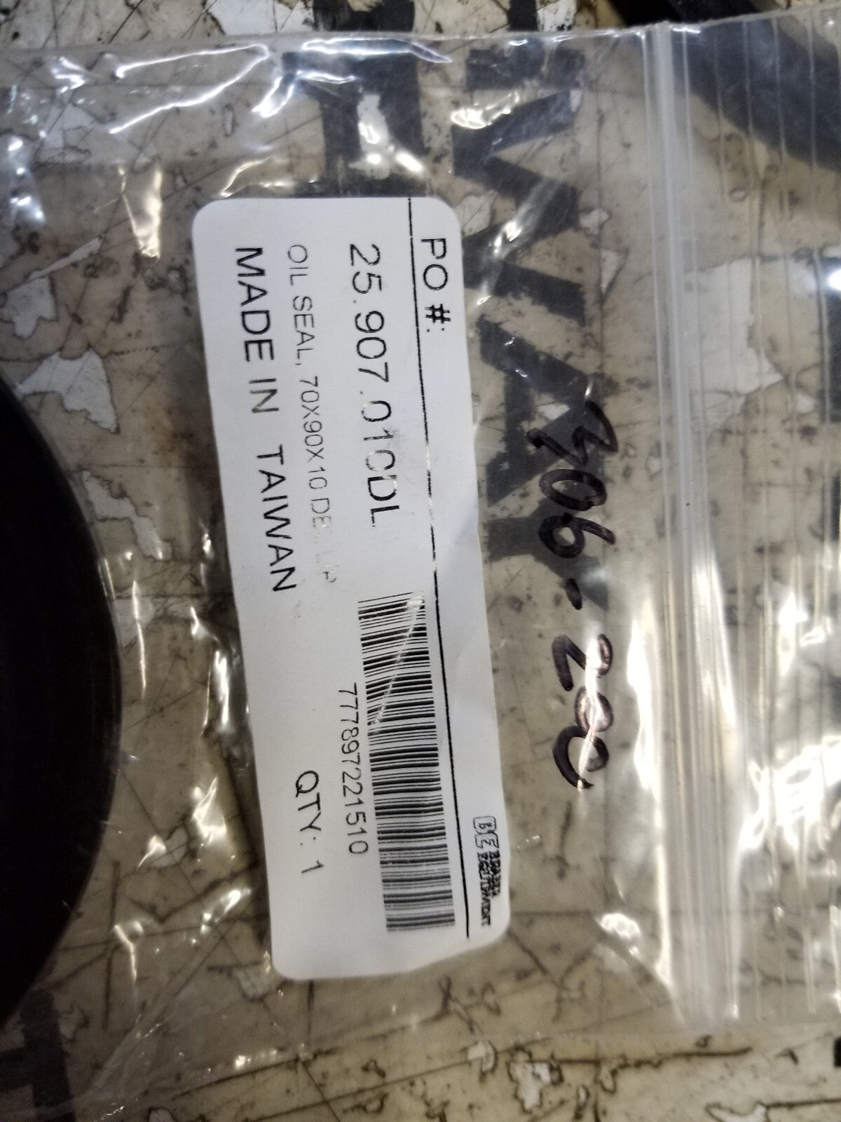 25.907.010DL BRABER OIL SEAL • 70 mm X 90 mm X 10 mm