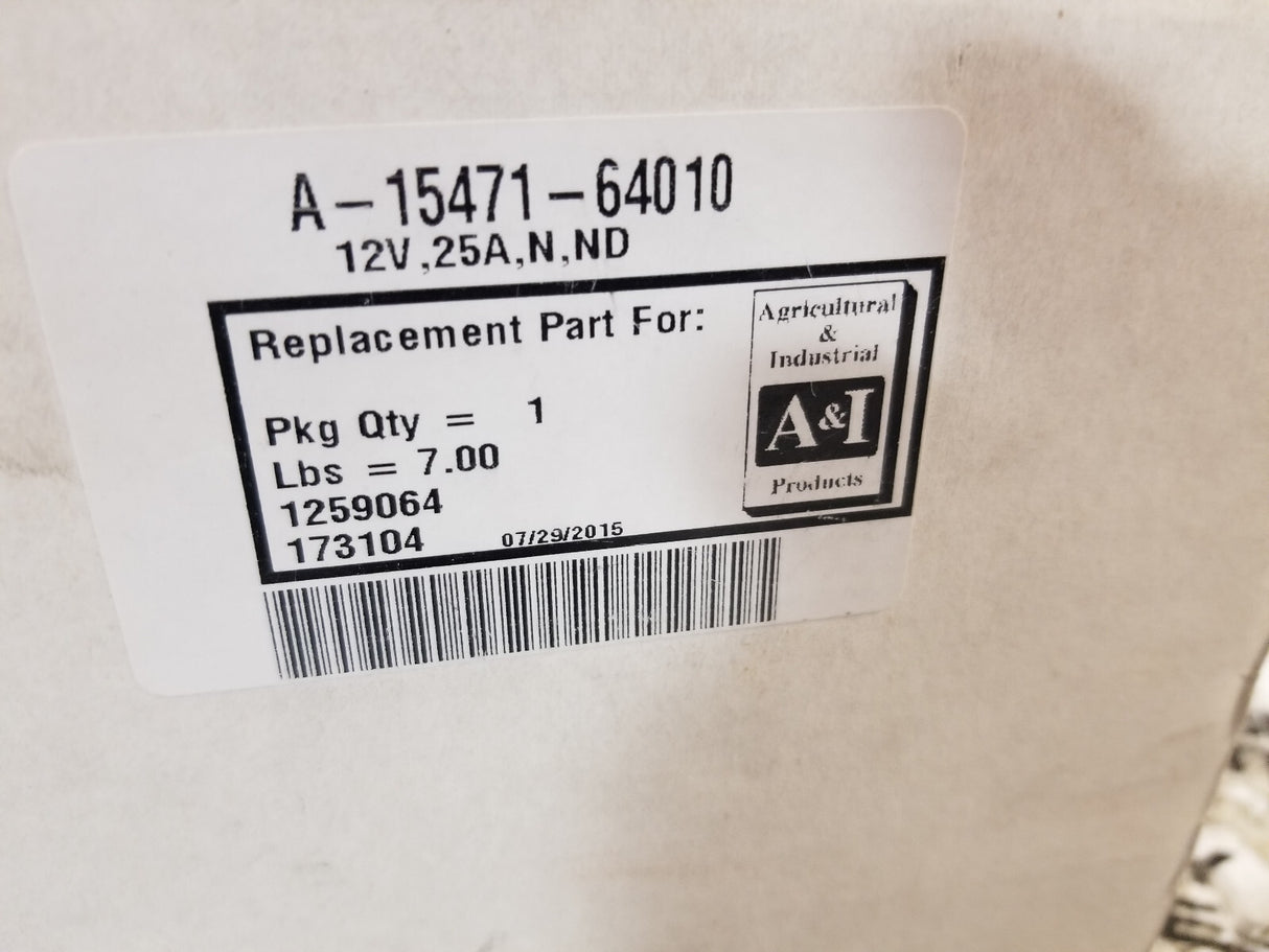 A-15471-64010 A&I ALTERNATOR 15471-64010