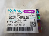 6C040-55440 KUBOTA HOUR METER CABLE 6C04055440