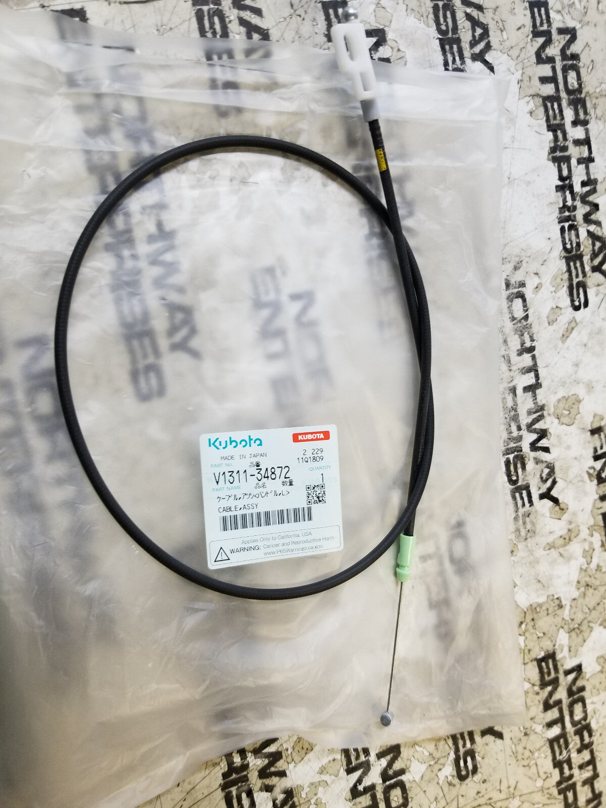 V1311-34873 CABLE,ASSY HANDLE,L V131134873