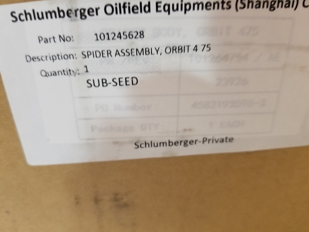 101245628 SPIDER ASSEMBLY ORBIT 475 101264754