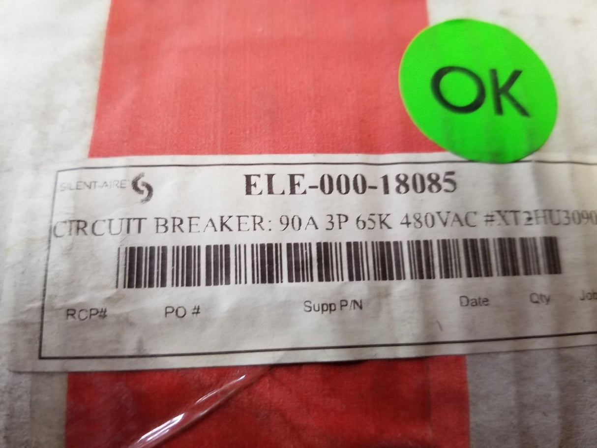 ABB SACE TMAX XT2H 125 1SDA0747991R 90A CIRCUIT BREAKER 	8015644794767