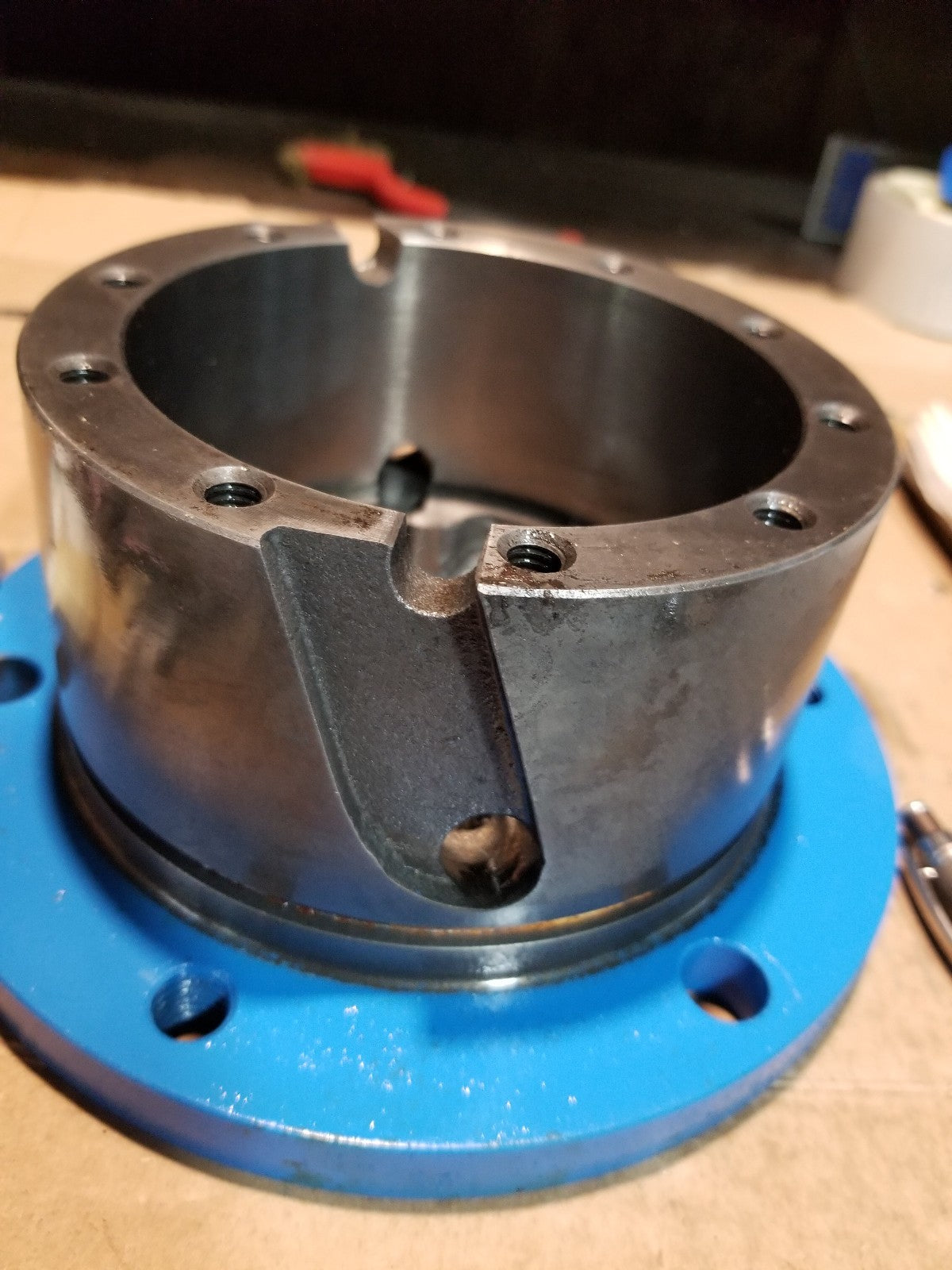 GOULDS PUMP D04628A-1000-68227 BEARING HOUSING 3196 PUMP 2-3/4"BORE D04628A-1000