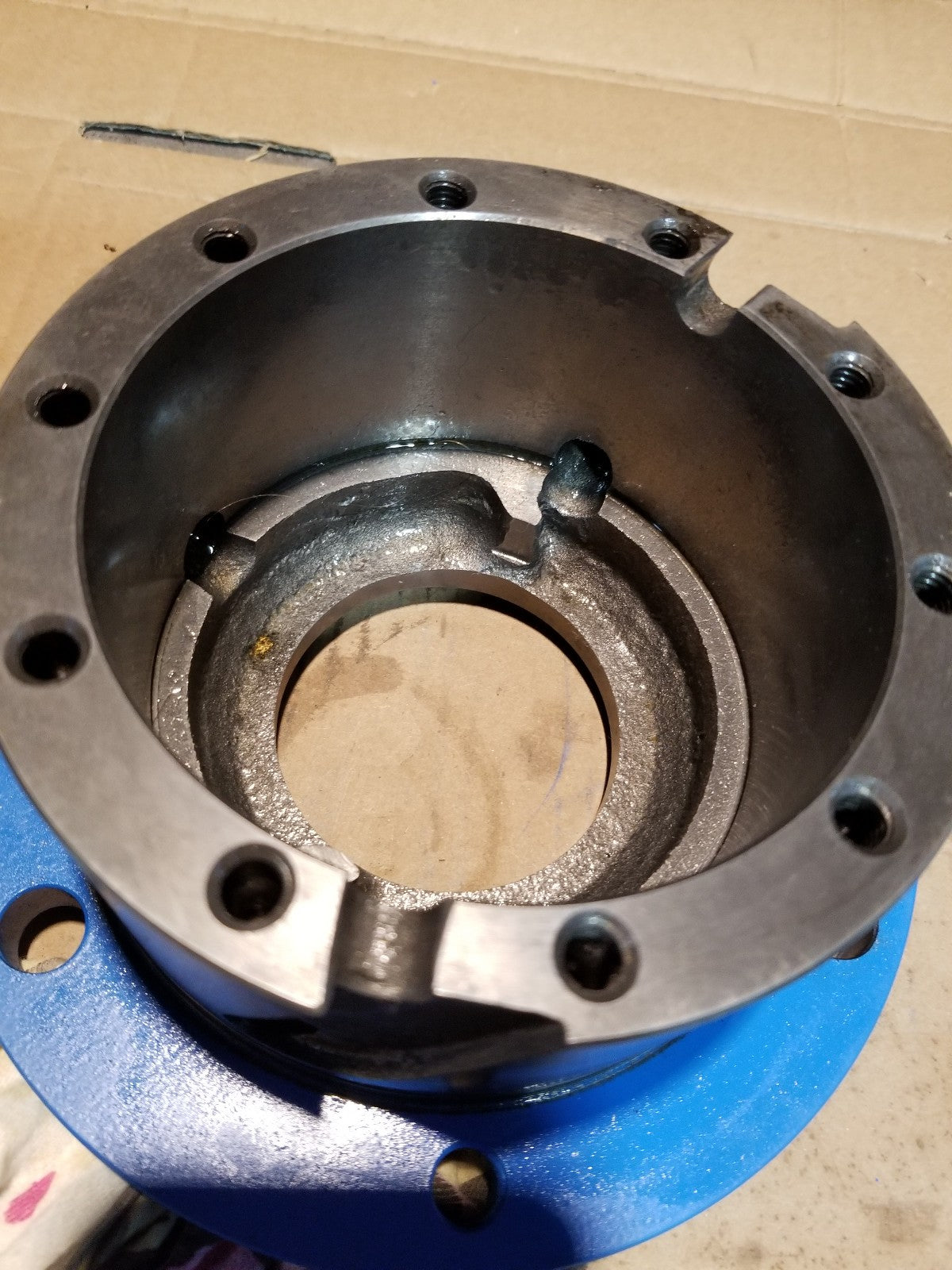 GOULDS PUMP D04628A-1000-68227 BEARING HOUSING 3196 PUMP 2-3/4"BORE D04628A-1000