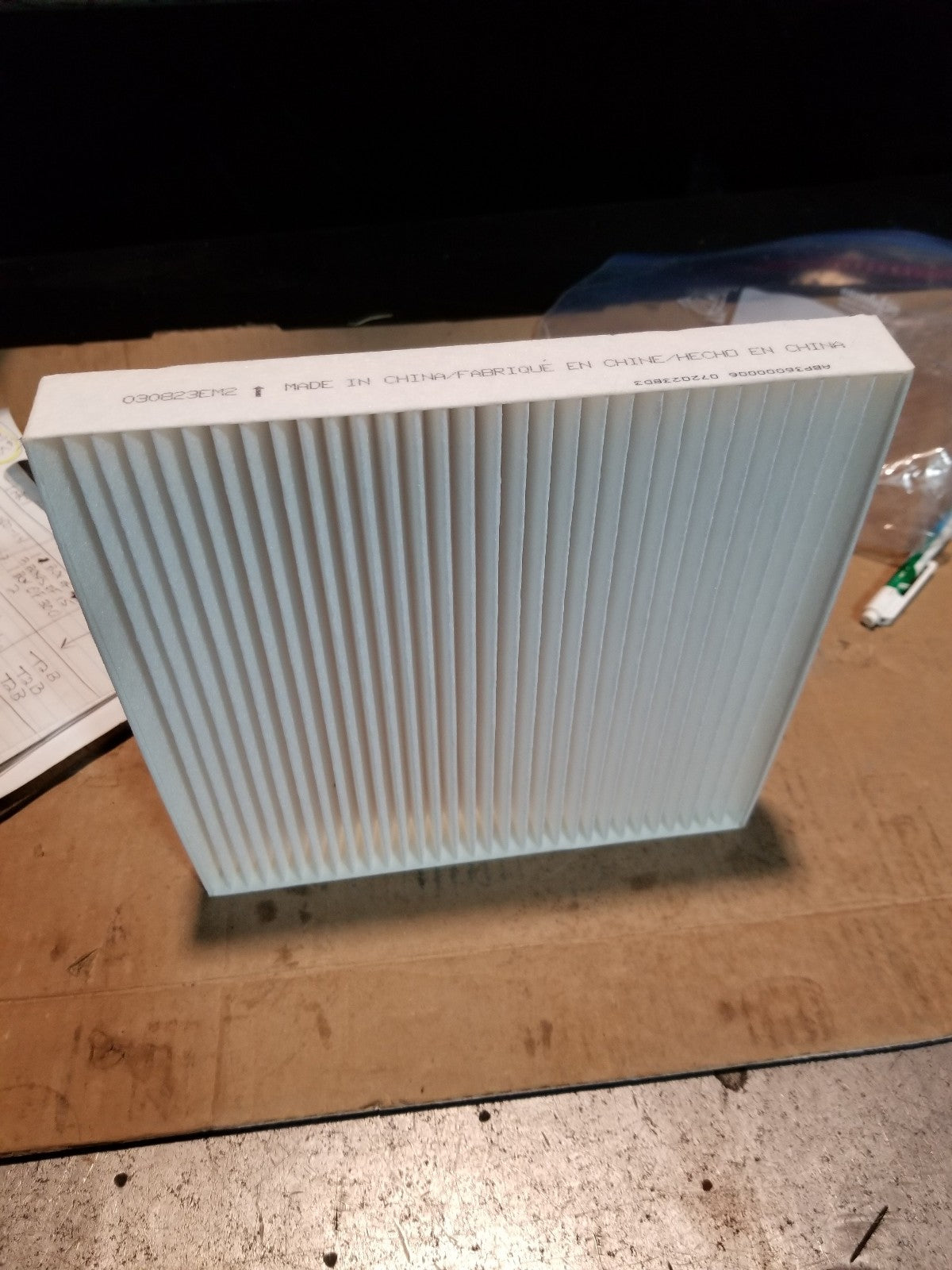 ABPN10G 36000006 ALLIANCE CABIN AIR FILTER ABP-N10G-36000006