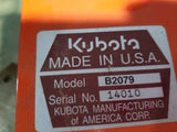 B2079 7J040-71000 KUBOTA CONTROL VALVE
