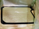 Kubota RD158-46560 UPPER DOOR PANEL GLASS KX040-4, U35-4, U55-4