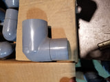BOX OF 44 PC - 809-012C 90 ST ELBOW SPIGOT SCHED 80